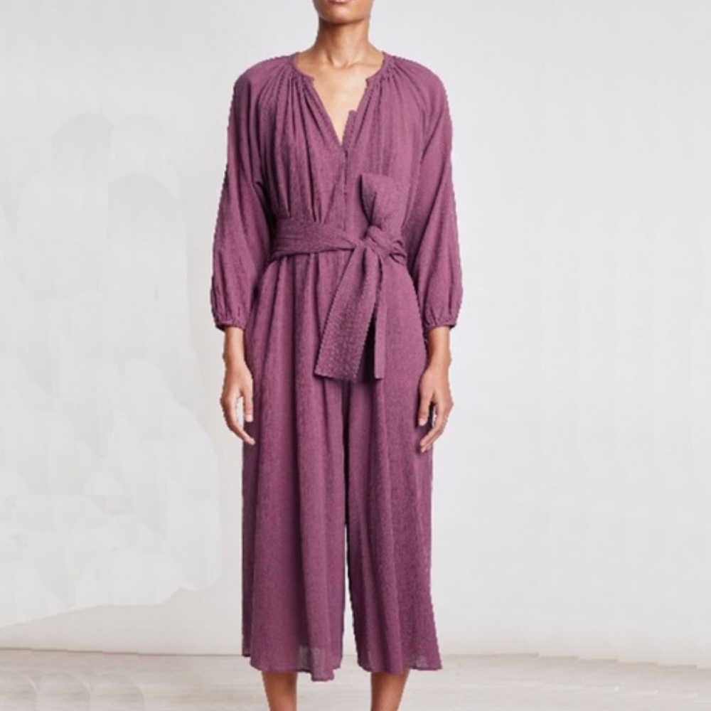 $375 APIECE APART Isla Wide Leg Jumpsuit